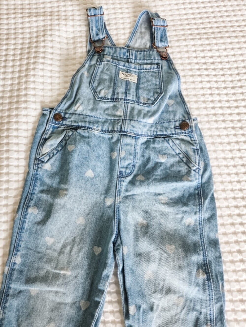 Oshkosh Heart Print Overalls